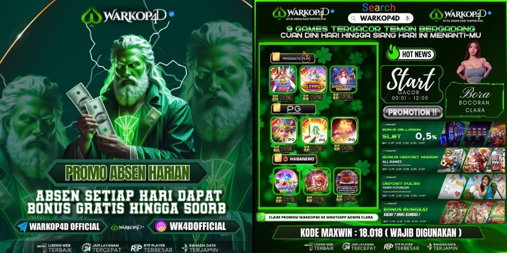 PROMO ABSEN HARIAN & INFO BOCORAN TERUPDATE