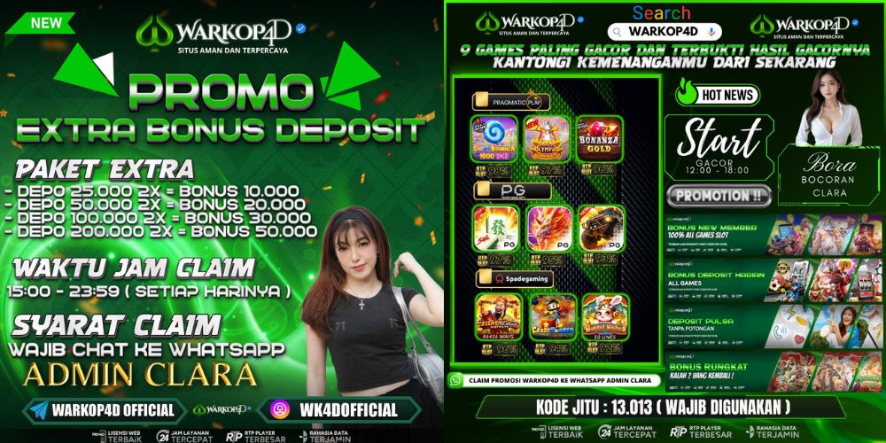 UNDIAN MOBIL DAN INFO BOCORAN TERUPDATE WARKOP4D